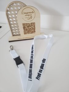 tour de cou, professionel, fun,