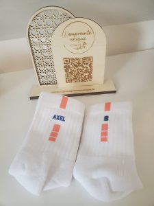 chaussettes, personnalisation, sport