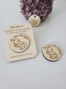 jeu, bébé, naissance, bois, gravure