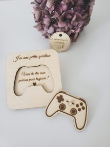 annonces, cadeau, bois, gravure, surprise, naissance, mariage