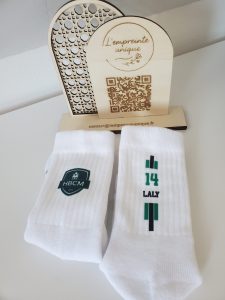 chaussettes, sport, handball, personnalisation