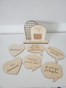accessoires, photobooth, mariage, wedding, fun, bois, personnalisation, gravure