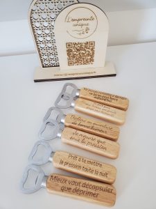 décapsuleur, personnalisation, fun, drôle