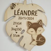 naissance, décoration, déco murale, bébé, baby, famille, bois, personnalisation