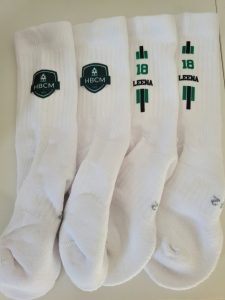 chaussettes, sport, personnalisation, handball