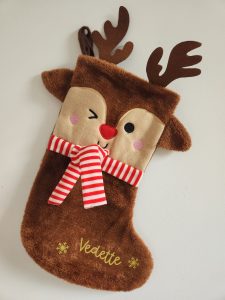 chaussettes, déco, noël, personnalisation