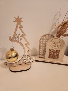 décoration de noël, noël, sapin, déco, bois