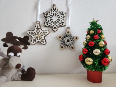 boules, bois, sapin, noël