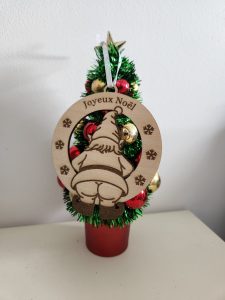 boules, bois, sapin, noël, fun