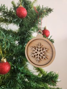 boules, bois, sapin, noël, personnalisation