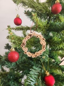 boules, bois, sapin, noël, personnalisation