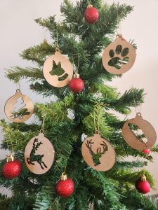 boules, bois, sapin, noël, personnalisation