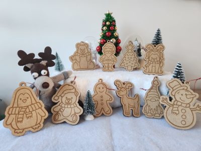boules, bois, sapin, noël, personnalisation