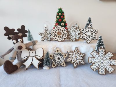 boules, bois, sapin, noël, personnalisation
