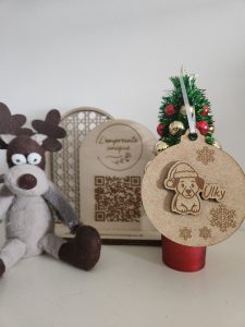 boules, bois, sapin, noël, personnalisation