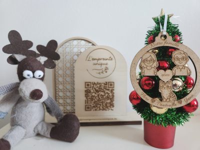 boules, bois, sapin, noël, personnalisation