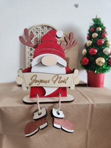 décoration, noël, bois