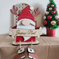 décoration, noël, bois