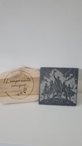 ardoise, gravure, geek, super héro